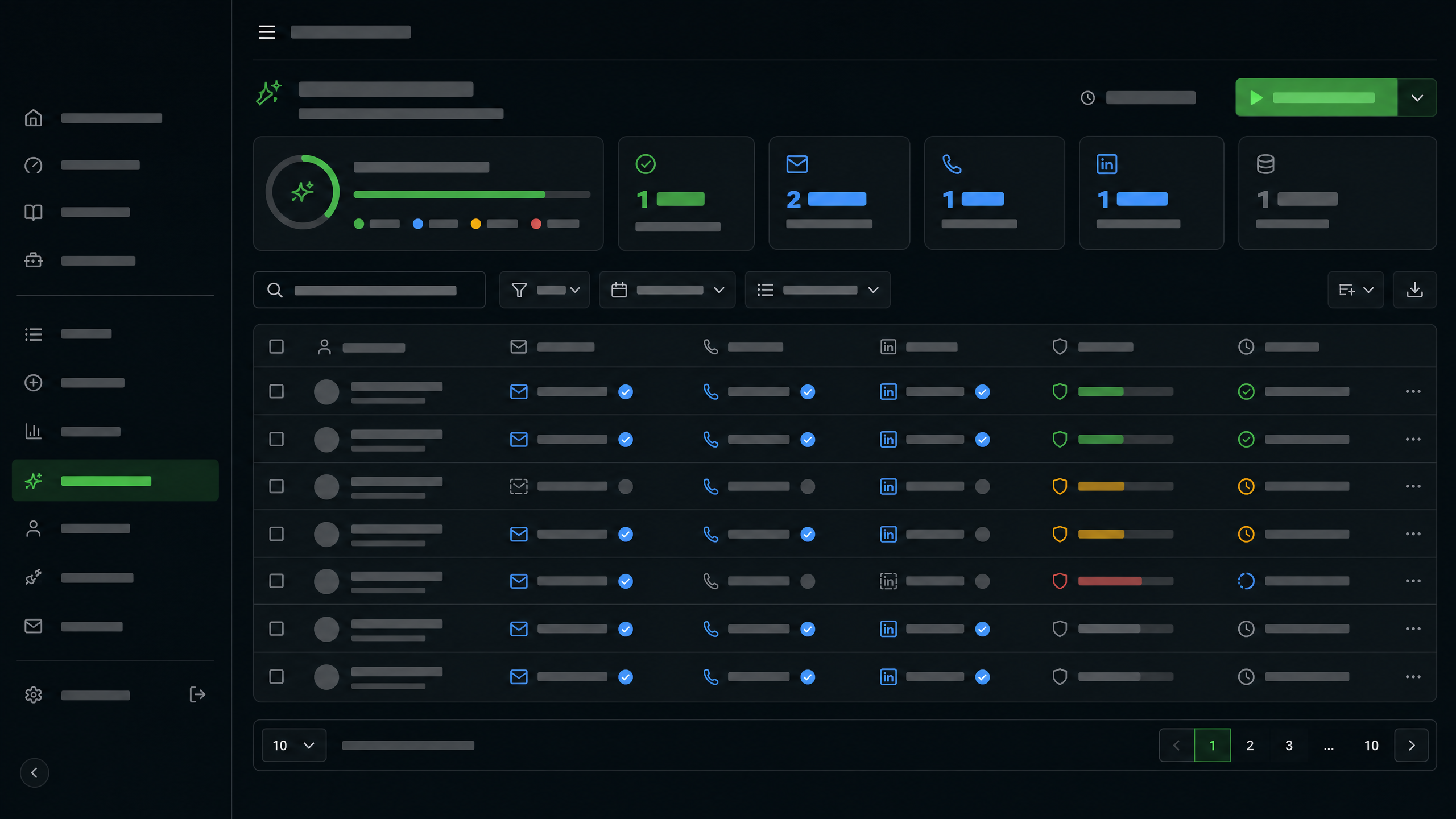 Illustrative context enrichment interface
